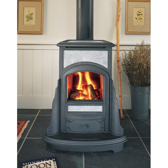 Cottage Franklin Soapstone Gas Stove Woodstove